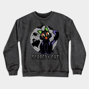 Scaredy Cat Crewneck Sweatshirt